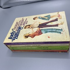 Judy Blume 5 Book Box Set 1970’s Paperback Various Titles Read