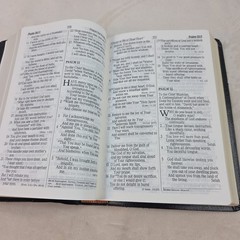 Holy Bible NKJV RLE Giant Print Thomas Nelson 334 Black Bonded Leather 1992