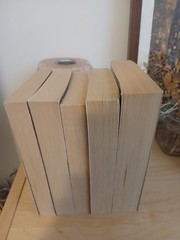 5 Book Vintage German Science Fiction Bundle Asimov, Niven, Scott Card, McIntyre