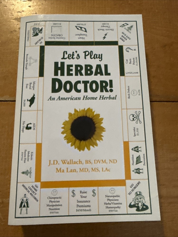 Lets Play Herbal Doctor by Joel Wallach & Ma Lan 2001, PB American Home Herbal