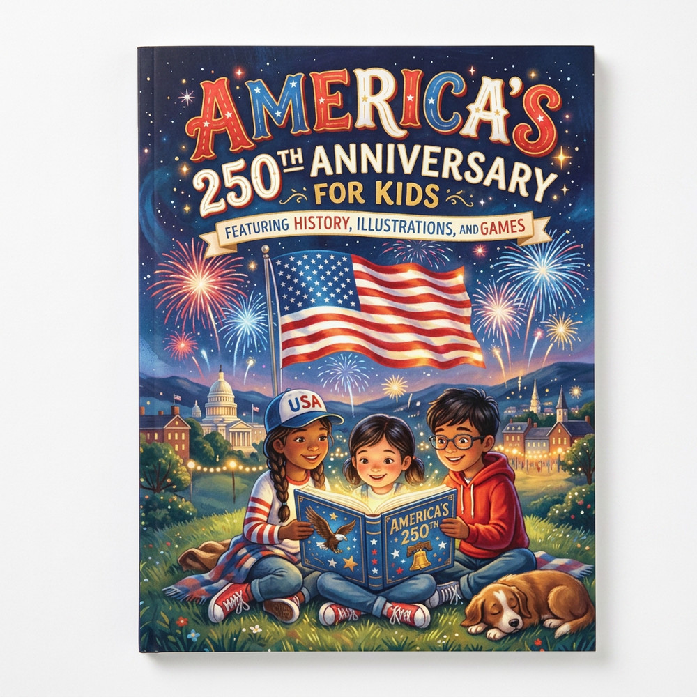 America’s 250th Anniversary for Kids (Softcover Book)