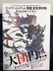 Fire Emblem Awakening Model Sheets Knights Of Iris Concept Art Book JDM MINT
