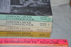 London Labour and the London Poor 4 volume set They do show wear as shown!