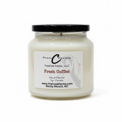 Fresh Coffee Soy Candle – 18 oz. Apothecary Candle