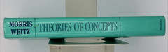 Theories of Concepts by Morris Weitz, Hardcover 1988, B138