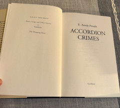 Accordion Crimes by E. Annie Proulx HC DJ 1996 Scribner 1st Printing Book
