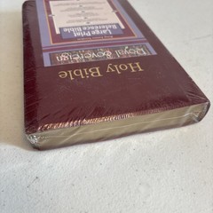 Large Print Reference Bible by Not Available (Imitation Leather)
