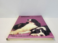 Vintage English Springer Spaniels Diane McCarty T.F.H. Purple HC Dog Care 1983