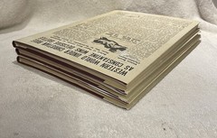 Chronicles News Of The Past Books Volumes 1-3 Newspaper Style Religious Texts