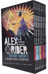 Alex Rider Graphic Novel Adventures 7 Books Paperback Box Set – Ages 8-16