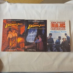Young Indiana Jones Books Lot 3