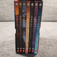 Amulet Box Set Books #1-7 Kazu Kibuishi Collection
