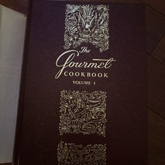 The Gourmet (Magazine) Cookbook Volume 1. (1984, Deluxe Hardcover/DJ) VG+.