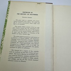 Textbook of the History of Doctrines Reinhold Seeberg Vol. 1 HC Baker Book House
