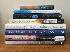 Lot Of 8 Max Lucado Books Christian Literature Good Condition