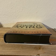 Fourth Wing by Rebecca Yarros First Edition & Printing | Sprayed Edges Hardcover