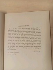 Big boy, by Robinson, W. W The Macmillan Company A Wartime Book 1944 Read