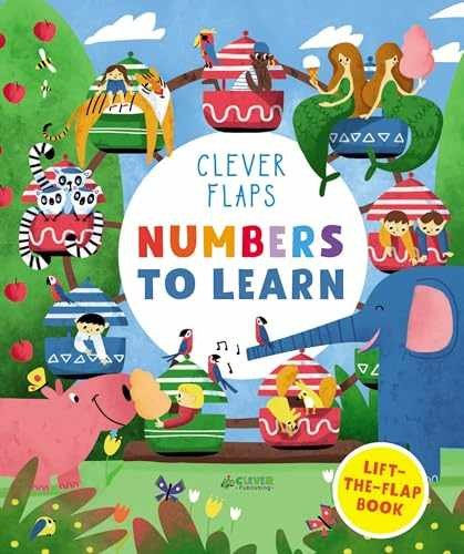 Numbers To Learn: – Board book, by Larina Lidiya; Clever – Very Good