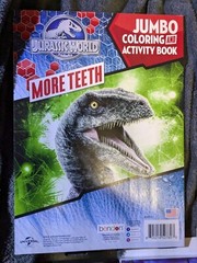 Jurassic World Coloring & Activity Book 80 pages! 2 Packs Of Crayons 8 Color Pen