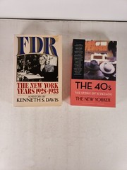 United States History 1920s through 1940s (6 Book Lot) Depression, FDR, New York