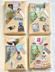 Blind Date With A Book Bookish Gift Bookmark Stickers fiction mystery Book Lover