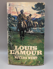 Louis Lamour Lot Of 10 Western Titles Various Age And Conditions See Photos