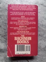 Stephen King Richard Bachman Books RAGE PB Book 1986 Signet 1st Ed Rage