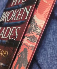Mai Corland Five Broken Blades Deluxe Limited Edition Hardcover 2024 Dust Jacket