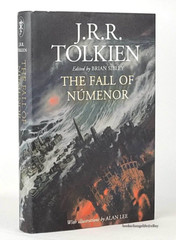 THE FALL OF NUMENOR J.R.R. Tolkien Alan Lee Illustrated Hardcover *Like New*