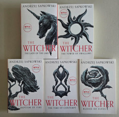 The Complete Witcher Saga Box Set Books 1-5 by Andrzej Sapkowski (2022, PB)