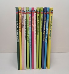 1972 Walt Disney’s Wonderful World Of Reading HC Books~EXCELLENT! Set Of 13