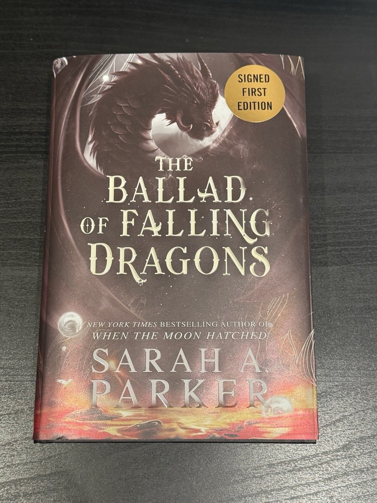 THE BALLAD OF FALLING DRAGONS SIGNED DELUXE EDITION BY SARAH A PARKER w/EXTRAS!