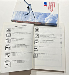 Piper INSTRUMENT COMMERCIAL Flight Briefers Manuals 1979 PB Illustrated JEPPESEN