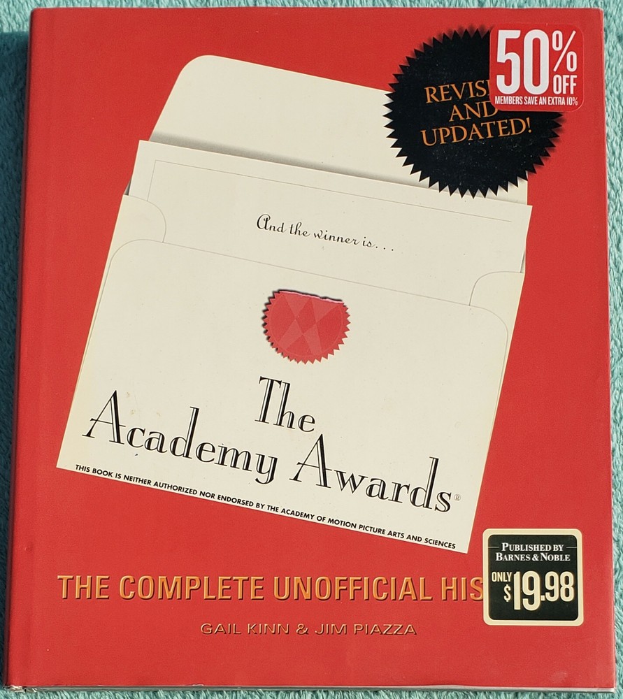 The Academy Awards – The Complete Unofficial History 2002 Hardcover 344 Pages