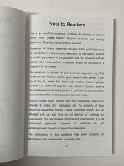 Workbook: Stolen Focus by Johann Hari: Why You Cant Pay Attention and How to…