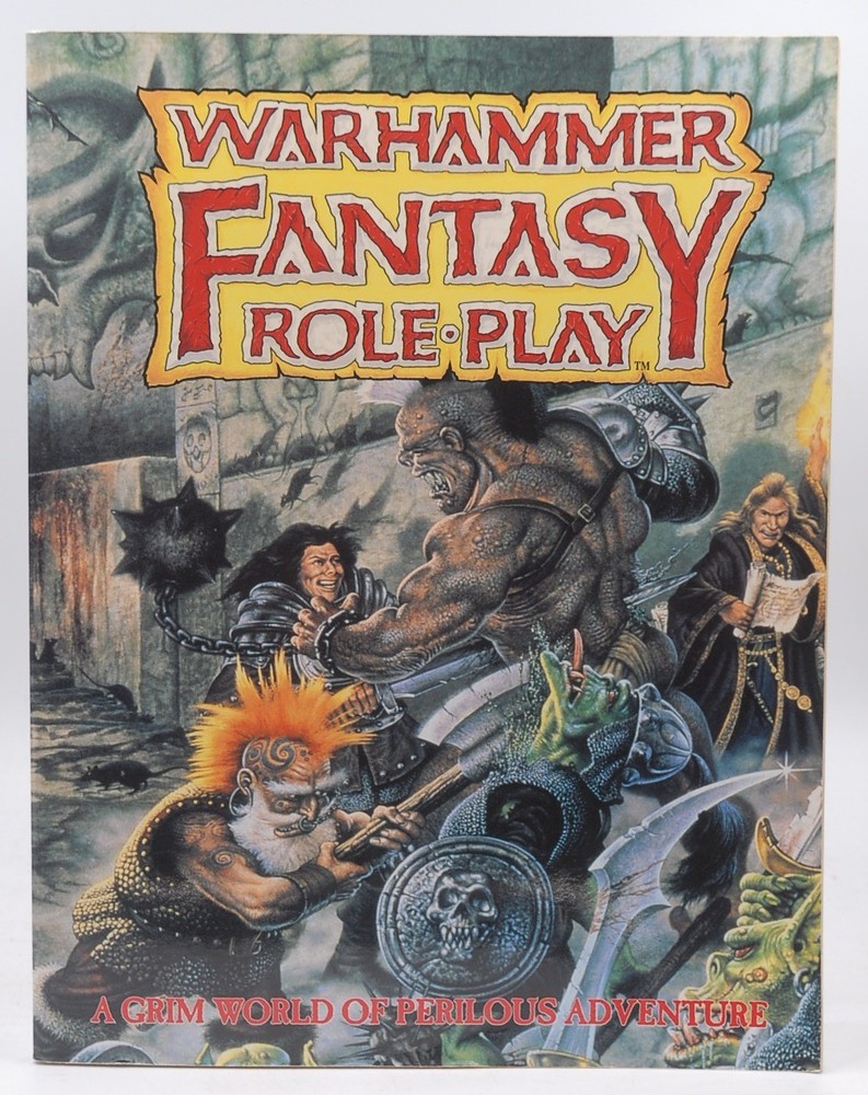Warhammer Fantasy Roleplay : A Grim World of Perilous Adventure Halliwell, Richa
