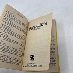 Abracadabra Stephen Gresham Vintage Paperback Book Horror Novel 1988 First Print