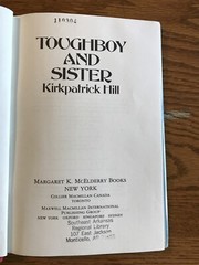 Toughboy And Sister By Kirkpatrick Hill