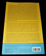 NATIVE MEN REMADE Gender and Nation in Contemporary Hawaii PB 2008 Culture