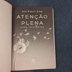 Atenção Plena Para Iniciantes Jon Kabat-Zinn Portuguese PB w/ CD LN