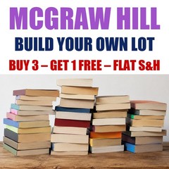 Mcgraw Hill Paperback Books – Build Your Own Book Lot – Flat Shipping