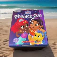 Disney Junior Ariel Phonics Fun 12 Book Set Scholastic Reading Learning