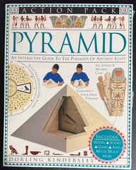 NEW DK Eyewitness Books: Pyramid SEALED Action Pack Egypt Model Poster Game RARE
