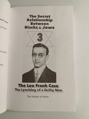 Secret Relationship Between Blacks and Jews, Volume 3 by Nation of Islam PB
