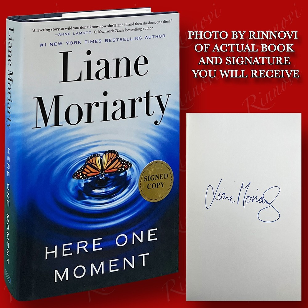 Here One Moment SIGNED Liane Moriarty (2024,HC,1st/1st) BRAND NEW