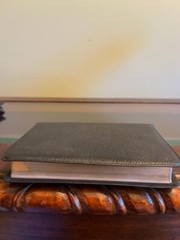 Unique and Rare Oxford KJV Bible Bound in Genuine Morocco, Morocco zip Cover