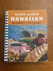 Lucky Luck’s Hawaiian Gourmet Cookbook 1971 1st Print 332 Pages + 2 More Books
