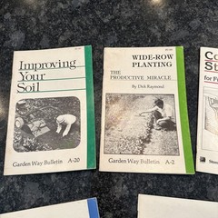 Lot of 7 Garden Way Publishing DIY Home Projects/Info Booklets 1977-1980 Prepper