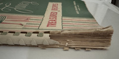 Lot of 2 Vintage Cookbooks 1955 and 1960/1962 Community Recipes Illinois Used