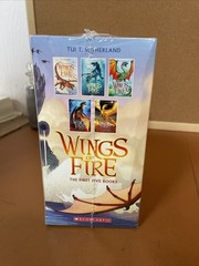 Wings of Fire Boxset, Books 1-5 by Tui T. Sutherland (2015, Box or Slipcased)